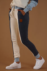 Birdwell Navy/Oatmeal Jogger